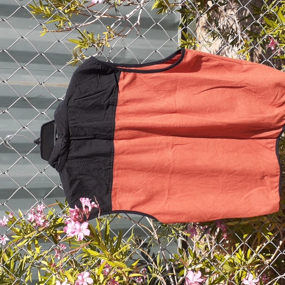 Jansport Soft Orange & Black Vest, Size XL - Picture 5 of 8